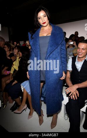 September 2014 - London, Großbritannien - NUR US-VERKÄUFE....14. September 2014, London, England....Daisy Lowe besucht die Topshop Unique Show während der London Fashion Week Frühling Sommer 2015 am 14. September 2014 in London, England (Credit Image: © Famous/Ace Pictures/ZUMA Wire) Stockfoto