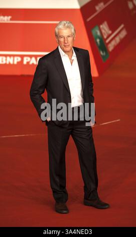 19. Oktober 2014 - Rome, Italy - ACEPIXS.COM....October 19 2014, Rome....Richard Gere bei der Vorstellung von "Time Out of Mind" beim Internationalen Filmfestival Rom am 19. Oktober 2014 in Rom, Italien (Credit Image: © Famous/Ace Pictures/ZUMA Wire) Stockfoto