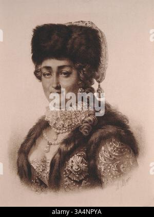 19. Dezember 2014 - Katharina I., Königshaus, Russland, Geschichte, Frau, (Kreditbild: © Glasshouse/ZUMA Wire) Stockfoto
