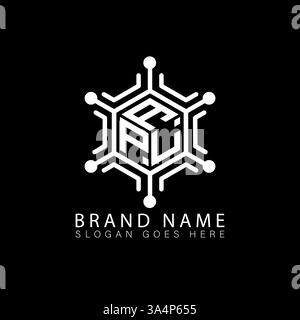 APL einzigartige moderne flache abstrakte geometrische Initialen Vektor Letter Logo Design. APL-Monogramm-Logo. Stock Vektor