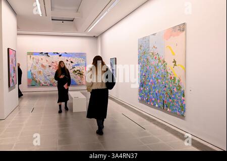 Serpentine präsentiert die erste institutionelle Einzelausstellung der Künstlerin Arpita Sigh außerhalb Indiens, in der die 60-jährige Karriere des Künstlers ... thematisiert wird Stockfoto