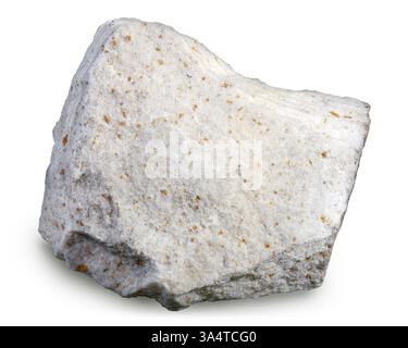 Quarz-Sandstein (Sedimentgestein) Stockfoto