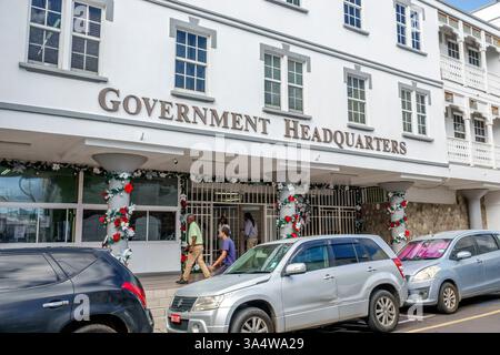 Basseterre St. Saint Kitts und Nevis, Church Street, Regierungssitz, offizielles Gebäude, Regierungsbüros, nationale Verwaltung, öffentlicher Sektor, Stockfoto