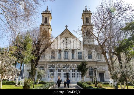 Die griechisch-orthodoxe Hagia Triada Kirche in Beyoğlu, Istanbul, Türkei | die Hagia Triada Griechisch-orthodoxe Kirche, Beyoğlu, Istanbul, Türkei Stockfoto