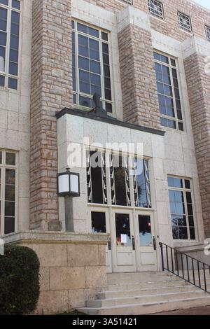 Cherokee County Courthouse in Downtown Rusk Texas Stockfoto