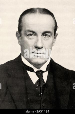 Porträt von Stanley Baldwin (1867–1947) 1. Earl Baldwin; englischer konservativer Politiker. Stockfoto