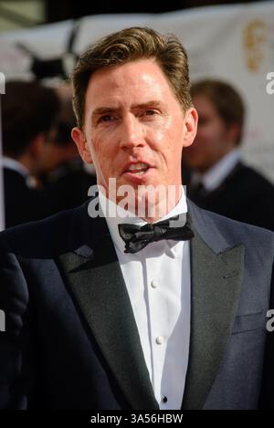 Rob Brydon nimmt am 10. Mai 2015 an den House of Fraser British Academy Television Awards im Theatre Royal on Drury Lane in London Teil Stockfoto