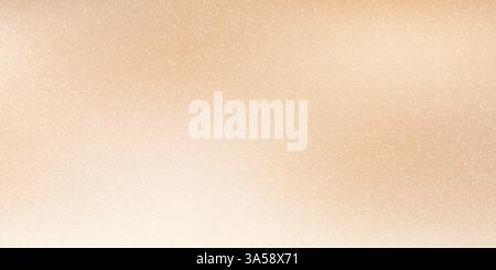 Retro-Karte mit gelbem Verlauf auf weichem Hintergrund für Konzeptdesign. Beige Farbe. Vektorstaub- und Rauschmuster-Effekt-Textur Stock Vektor