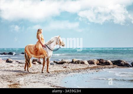 Deutsche Riding Pony Stockfoto