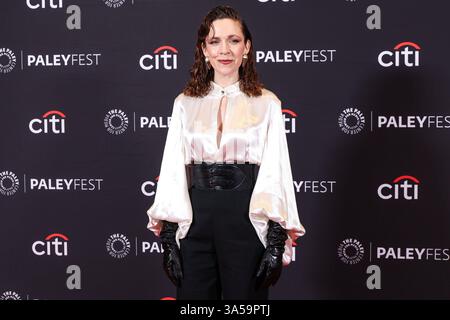 Hollywood, Usa. März 2025. HOLLYWOOD, LOS ANGELES, KALIFORNIEN, USA - 21. MÄRZ: Der US-amerikanische Schauspieler und Schriftsteller Jen Tullock kommt 2025 beim PaleyFest LA (42. Jährliches William S. Paley Television Festival) an – Apple TV’s „Seasance“ Staffel 2, das am 21. März 2025 im Dolby Theatre in Hollywood, Los Angeles, Kalifornien, USA stattfindet. (Foto: Xavier Collin/Image Press Agency) Credit: Image Press Agency/Alamy Live News Stockfoto