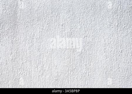 Weiß Getünchter Hintergrund Mit Wandstruktur. Stockfoto