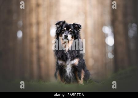 Männliche Australian Shepherd Stockfoto