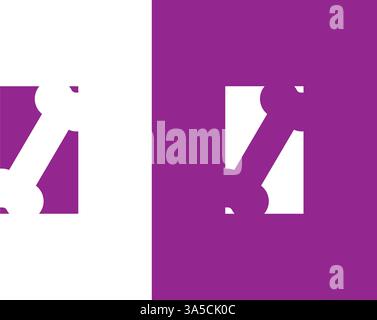 Human Bone Logo. Healthcare Medical Center Logo Design Vorlage. Stock Vektor
