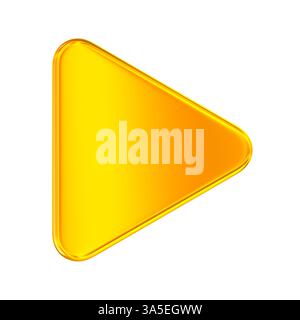 Symbolwiedergabe auf weißem Hintergrund. Isolierte 3D-Darstellung Stockfoto