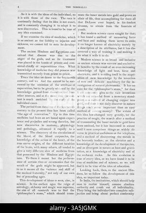 Die Ausgabe von *The Normalia* vom Juni 1893 enthält Zeitschriftenartikel von St. Cloud State Fakultäten und Studenten, die Themen der öffentlichen Bildung und Hochschulveranstaltungen behandeln, mit einem Schwerpunkt auf dem Beginn des Jahres 1893. Stockfoto