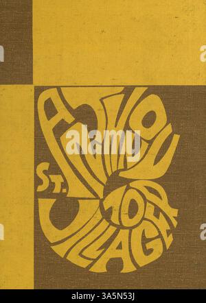 Das Jahrbuch der St. Anthony Village High School 1970 zeigt Schüler, Lehrer, Vereine, Leichtathletik und bedeutende Veranstaltungen aus dem akademischen Jahr 1969-1970. Stockfoto