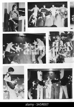 Das 1981 Minnetonka East Jr. Das High Yearbook dokumentiert die Höhepunkte des Schuljahres, einschließlich wichtiger Veranstaltungen, Schülerorganisationen und sportlicher Teams. Stockfoto