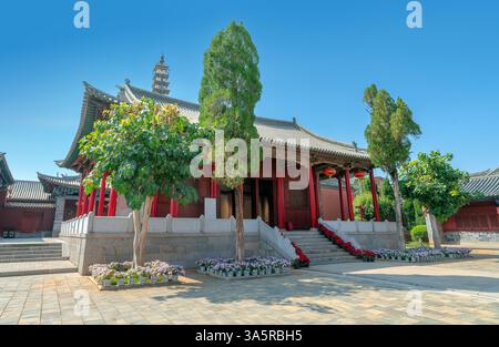 Historische Gebäude in der antiken Stadt Jianshui, Yunnan, China. Stockfoto