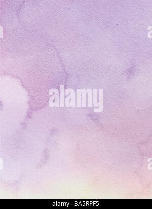Helles Lila Aquarell Texturhintergrund Stock Vektor