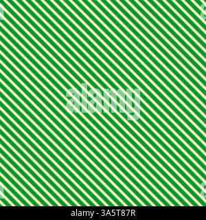 Nahtlose Vektor-grüne diagonale Streifen Muster Hintergrund, Tapete, Muster, Textur, Web, Blog-, Druck- oder Grafikdesign. Stock Vektor