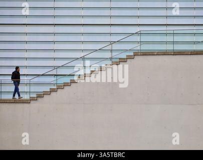 Berlin, Deutschland. Februar 2025. Treppen. Stockfoto