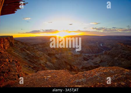 Mein exotischer Reiseroute in Namibia Herbst 2024 Stockfoto
