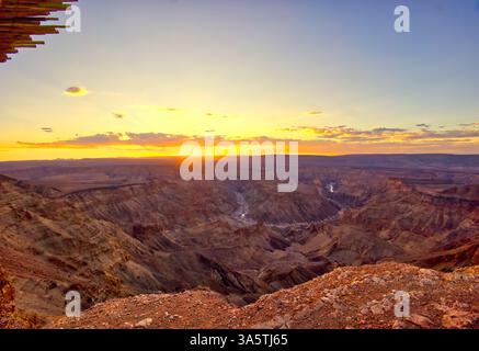 Mein exotischer Reiseroute in Namibia Herbst 2024 Stockfoto