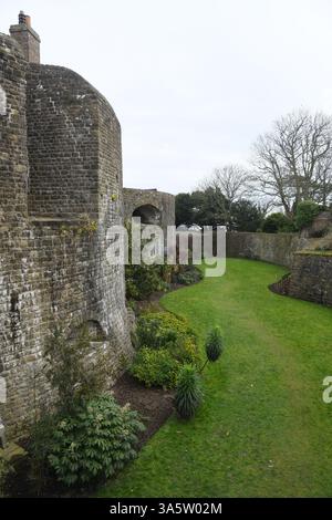 Walmer Schloss kent Stockfoto