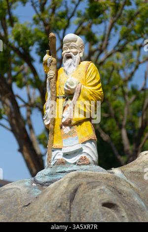 Statuen in der Haw Par Villa in Singapur, Südostasien Stockfoto
