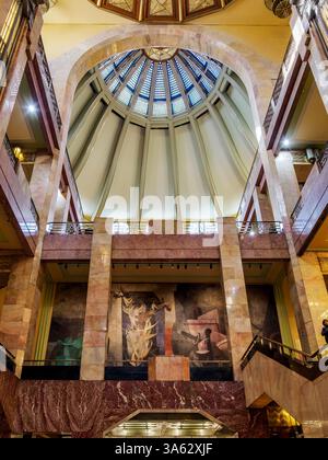 Palacio de Bellas Artes, Innenraum, Mexiko-Stadt Stockfoto