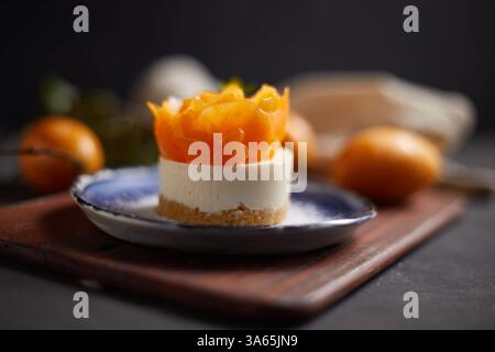 Mayongchid oder marian Pflaumenkäsekuchen Stockfoto
