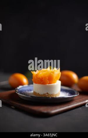 Mayongchid oder marian Pflaumenkäsekuchen Stockfoto