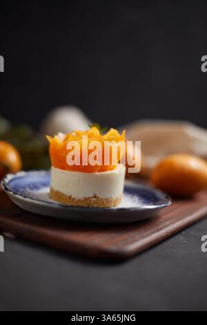 Mayongchid oder marian Pflaumenkäsekuchen Stockfoto