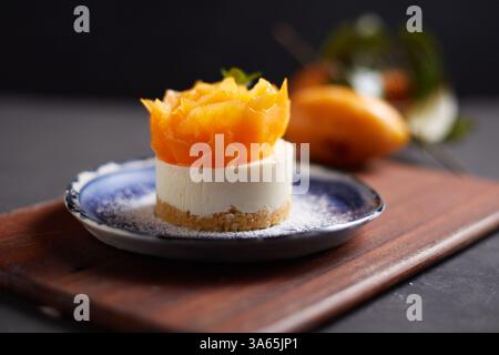 Mayongchid oder marian Pflaumenkäsekuchen Stockfoto