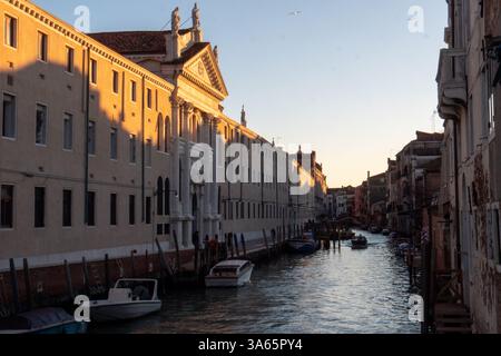 Historische Kirche Chiesa di San Lazzaro dei Mendicanti im Viertel Castello von Venedig. Hochwertige Fotos Stockfoto