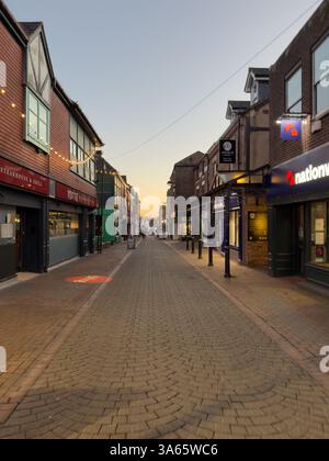 Ormskirk. Marktstadt in West Lancashire, England Stockfoto