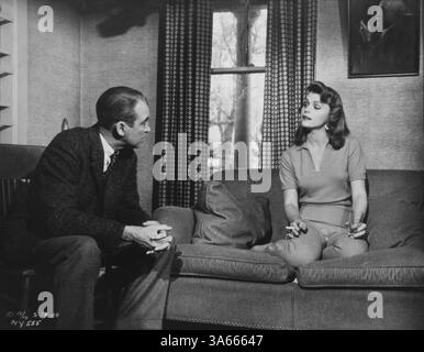 März 2014: James Stewart und Lee Remick, am Set des Films, Anatomy of a Murder, 1959 (Bild: © Glasshouse/ZUMA Wire) Stockfoto
