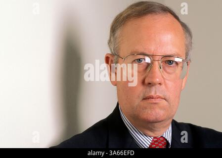 August 1996; Little Rock, AR, USA; KENNETH STARR, Sonderstaatsanwalt für Whitewater in Little Rock, AR. Stockfoto