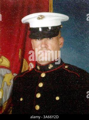 Mai 2004; Pheonix, AZ, USA; Marine Lance CPL. MICHAEL WILLIAMS, 31, aus Yuma, Arizona, starb am 23. März. 2003. Stockfoto