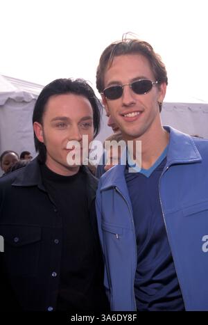 April 1997; Los Angeles, CA, USA; SAVAGE GARDEN bei 10. Kids Choice Awards. Stockfoto