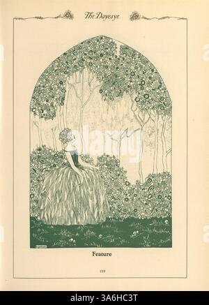 Das Dayesye Jahrbuch 1929 beleuchtet das Leben der Schüler, akademische Leistungen, Leichtathletik, Vereine und wichtige Schulveranstaltungen an der St. Margaret's Academy während des Schuljahres 1928-1929. Stockfoto