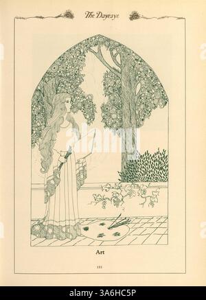 Das Dayesye Jahrbuch 1929 spiegelt das akademische, sportliche und außerschulische Leben der Schüler der St. Margaret's Academy wider und dokumentiert die wichtigsten Ereignisse des Schuljahres 1928-1929. Stockfoto