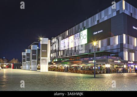 Uber Arena in Berlin, Deutschland, Europa Stockfoto