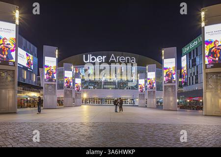 Uber Arena in Berlin, Deutschland, Europa Stockfoto