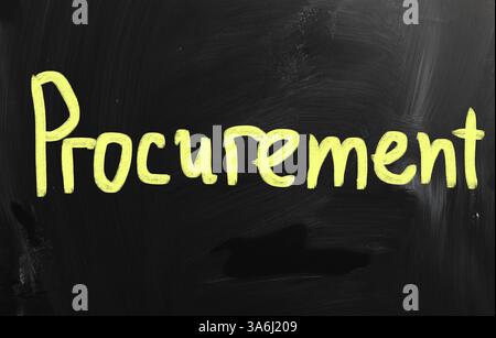 Geschäftsideen mit weißer Kreide auf einer Tafel handschriftliche Stockfoto