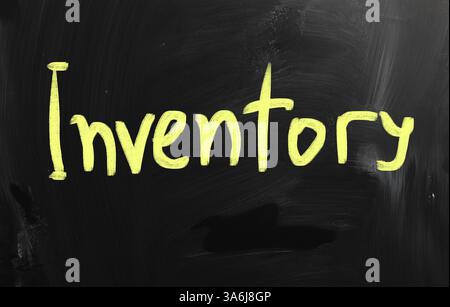 Geschäftsideen mit weißer Kreide auf einer Tafel handschriftliche Stockfoto