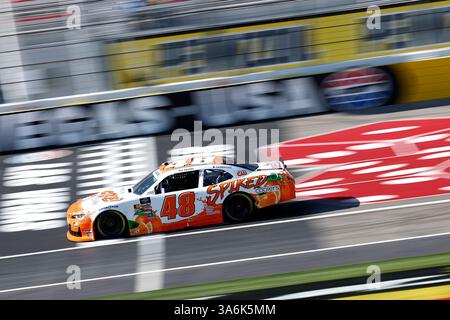 Las Vegas, NV, USA. März 2025. 14. März 2025 – Las Vegas, NV: Der Las Vegas Motor Speedway ist Austragungsort der LiUNA! In Las Vegas, NV. (Kreditbild: © Walter G. Arce Sr./ASP via ZUMA Press Wire) NUR REDAKTIONELLE VERWENDUNG! Nicht für kommerzielle ZWECKE! Stockfoto