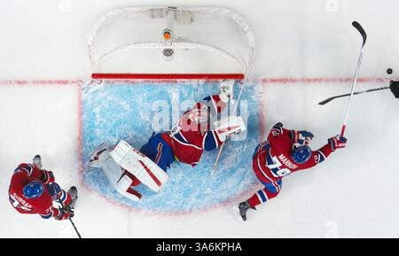 27. JANUAR 2015: Carey Price #31 taucht bei einem NHL-Spiel zwischen den Dallas Stars und den Montreal Canadiens im Bell Centre in Montreal, Quebec, Kanada. Die Montreal Canadiens besiegten die Dallas Stars mit 3:2. Philippe Bouchard/CSM(Bild: © Philippe Bouchard/Cal Sports Med/Cal Sport Media/ZUMAPRESS.com) Stockfoto
