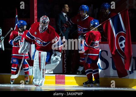 27. JANUAR 2015: Montreal Canadiens Torhüter Carey Price #31 Skates auf dem Eis vor einem NHL-Spiel zwischen den Dallas Stars und den Montreal Canadiens im Bell Centre in Montreal, Quebec, Kanada. Die Montreal Canadiens besiegten die Dallas Stars mit 3:2. Philippe Bouchard/CSM(Bild: © Philippe Bouchard/Cal Sports Media/Cal Sport Media/ZUMAPRESS.com) Stockfoto