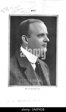 Die Ausgabe 1917 des Jahrbuchs „Callopan“ der Blake School enthält Highlights aus dem akademischen Jahr 1916-1917 und dokumentiert Studentenporträts, Leichtathletik und Clubaktivitäten. Stockfoto
